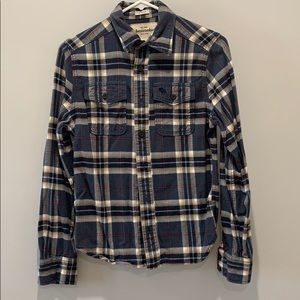 Abercrombie kids L button down shirt